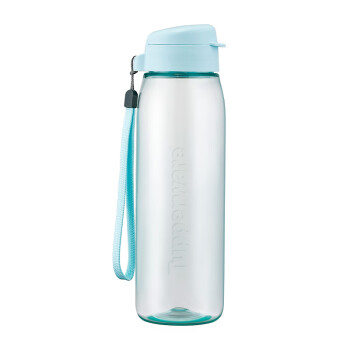 特百惠（Tupperware）乐活塑料杯 男女学生夏季运动水杯子大容量户外便携 马卡蓝750ML