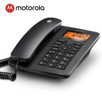 摩托罗拉（Motorola）录音电话机 固定座机升级16G卡 可扩展至32G CT111C黑
