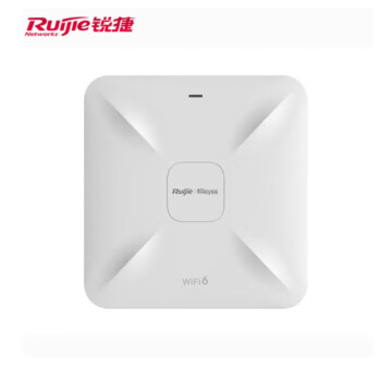 锐捷（Ruijie）WiFi6吸顶AP 千兆双频 全屋wifi穿墙大功率RG-RAP2260(E)