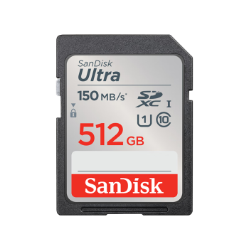 闪迪（SanDisk）512GB SD内存卡 U1 C10 至尊高速存储卡 读速150MB/s全高清视频 数码相机理想伴侣