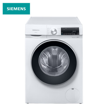 西门子(SIEMENS) 8公斤超薄滚筒洗衣机小 496mm超薄机身 智能污除渍 15分钟快洗 XQG80-WH32A1X00W 以旧换新