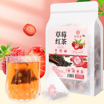 谯韵堂  草莓红茶 150g/袋（30小包）量贩装  2袋装 GE024
