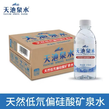 天池泉水370ml*24瓶