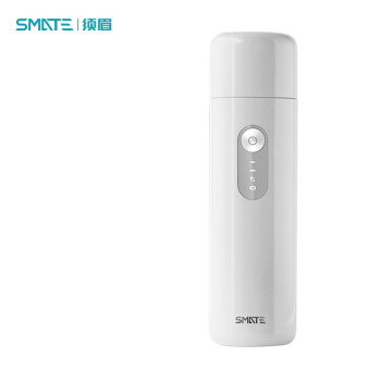 须眉（SMATE）洁面仪电动声波震动洗面洗脸仪毛孔清洁器碳纤维 白色SF-C61