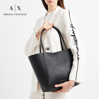 阿玛尼ARMANI EXCHANGE【礼物】AX女士日常通勤手提托特包