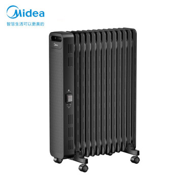 美的（Midea）NYX-G1 取暖器电暖器烤火炉油汀13片家用办公室干衣2200W恒温
