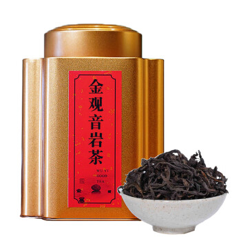 惜此时金观音岩茶250g果香礼盒装 武夷山正岩肉桂大红袍茶叶乌龙茶