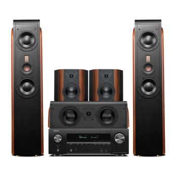 惠威（HiVi）D3.2MKIIIHT 5.0+天龙X1600功放 家庭影院音响套装5.0声道木质落地式客厅电视音箱