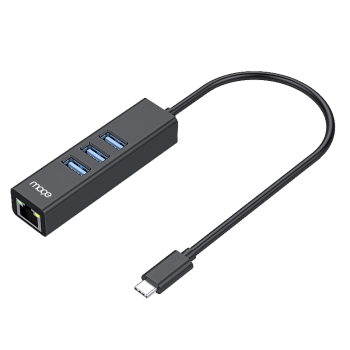 魔羯USB3.0分线器千兆网卡Type-C网口转换器HUB集线器 笔记本电脑台式机RJ45网线接口扩展坞MC30502