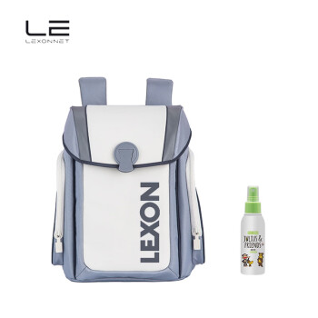 LEXONLEXON学生背包LER8002（灰色）+大嘴猴驱蚊液