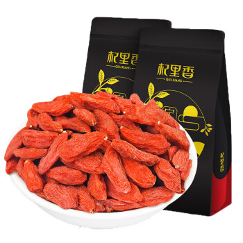 杞里香（Qi Li Xiang） 红枸杞 250g*2袋 六星头茬大颗粒红果 营养丰富 泡水煲粥