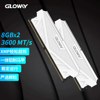 光威（Gloway）16GB(8GBx2)套装 DDR4 3600 台式机内存条 天策系列