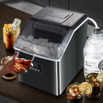 惠康 Hicon制冰机家用商用小型25KG咖啡奶茶店摆摊全自动方冰块机