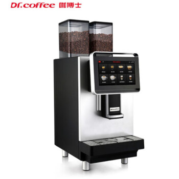 咖博士（Dr.coffee）F2 CF01全自动意式咖啡机双豆仓高速研磨快速打饮一键咖啡大容量锅炉 F2-PLUS