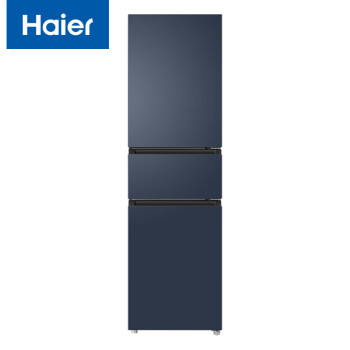 海尔（Haier）冰箱三门218升超薄风冷无霜三开门小型中型家用迷你家电节能电冰箱 BCD-218WGHC3R9B9