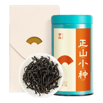 卢正浩红茶正山小种红茶叶特级50g 武夷山茶叶自己喝经典罐装品质自饮