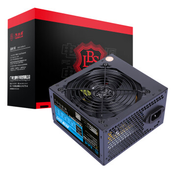 大水牛（BUBALUS）额定500W 劲强500台式电脑电源（主动式PFC/12CM风扇/智能温控/支持背线/宽幅电压）