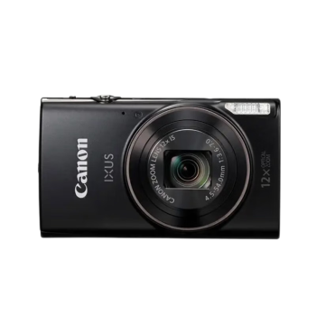 佳能（Canon）IXUS 285 HS数码相机 卡片机学生入门便携式家用照像机 约2020万像素【黑色】