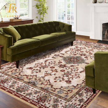 法绒羚卡土耳其进口羊毛地毯现代简约家用定制沙发毯茶几垫欧式美式