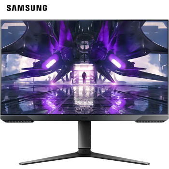 三星显示器27英寸 144Hz 高清VA屏液晶显示器 1080P家用游戏电竞显示屏 旋转升降底座 1080P S27AG300NC