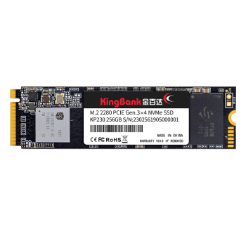 金百达（KINGBANK） 256GB SSD固态硬盘 M.2接口(NVMe PCIe 3.0)  KP230系列