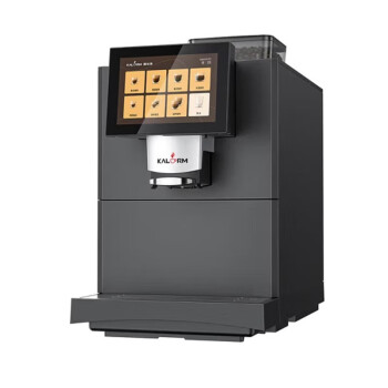 咖乐美E20商用全自动咖啡机IOT物联网扫码支付触摸彩屏智能调试饮品一键纯黑咖 E20B(4L水箱+桶装水)