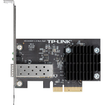 TP-LINK普联 TL-NT521F 10G高速SFP+光口 万兆台式电脑服务器内置PCI-E光纤有线网卡