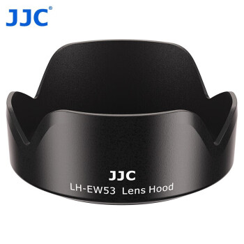 JJC 适用EF-M 15-45遮光罩49mm镜头m50二代 m200 m6二代相机配件RF-S 18-45 R10 R50