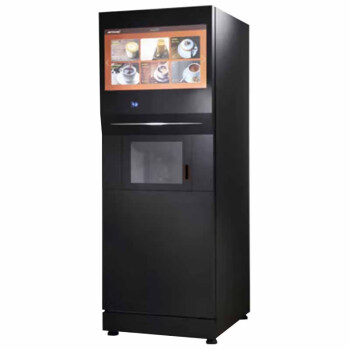 技诺（Jetinno）自助贩卖现磨咖啡机 制冷加热 移动支付 共享咖啡机 自动售货机 商用 黑色标准机
