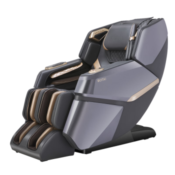 荣泰（ROTAI） 按摩椅 家用全身电动沙发椅子SL导轨全自动多功能4D智能太空舱零重力A60 星空灰