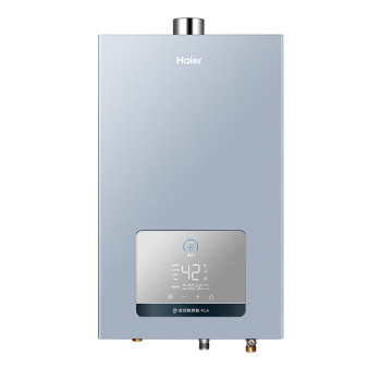 海尔（Haier）13升燃气热水器  密闭稳燃舱 精控微火 下置风机 高抗风恒温 智能节能 JSQ25-13KLAU1