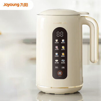 九阳（Joyoung）家用多功能豆浆机榨汁机料理机 破壁免滤预约时间可做奶茶辅食 DJ10X-D370【彩屏触控】