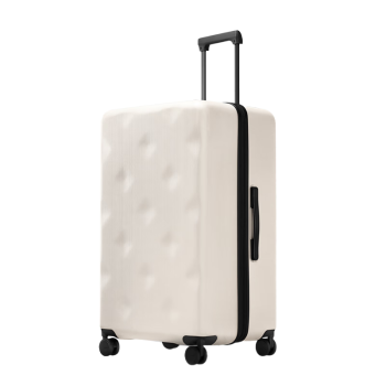 不莱玫大容量行李箱拉杆箱学生密码箱男女登机箱旅行箱20英寸 白色