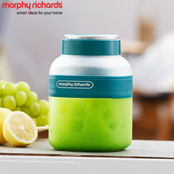 摩飞电器二代榨汁杯榨汁桶充电无线果汁机大容量便携榨汁机MR9805 9805绿色