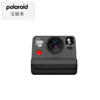 Polaroid/宝丽来 Now Generation 2一次即时成像拍立得 复古相机 黑色（含i-Type白框彩色相纸）