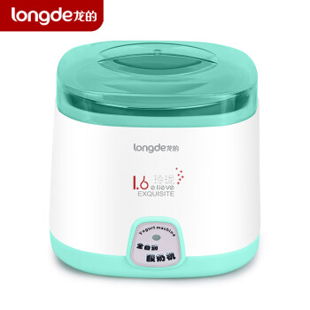 龙的（longde）酸奶机 1升小容量家用 恒温发酵 一机三用酸奶米酒纳豆 不锈钢内胆 通电即用操作简单 LD-SN10B