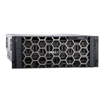 DELL戴尔 PowerEdge R940xa 服务器 8260*4/64G*48/ 硬盘3.84TSSDSATA*8/H750/X710*2/1100W*4 含导轨