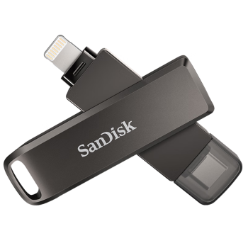 闪迪（SanDisk）128GB Type-C Lightning双接口 苹果手机金属U盘 IX70 苹果MFI认证 iPhone/iPad手机平板电脑优盘