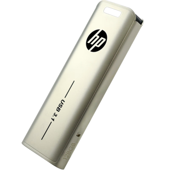 惠普（HP）128GB USB3.2 U盘 X796W 高速读写 多功能学习办公 电脑车载金属优盘