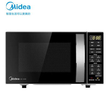 美的（midea）微波炉烤箱一体机 智能湿度感应易清洁面板 大容量平板微波炉 【M3-232B】