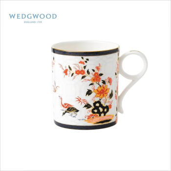 WEDGWOOD威基伍德 漫游美境马克杯 古韵牡丹 250ml骨瓷欧式下午茶咖啡具