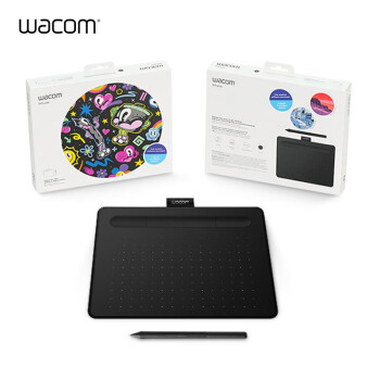 Wacom影拓CTL4100数位板手绘板绘画手写板设计可连手机网课