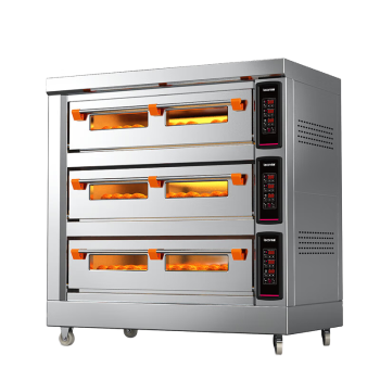 乐创（lecon）商用烤箱大型专业电烤箱大容量 披萨面包蛋糕月饼烘焙烤箱三层九盘 380V LC-KS309（免费安装）