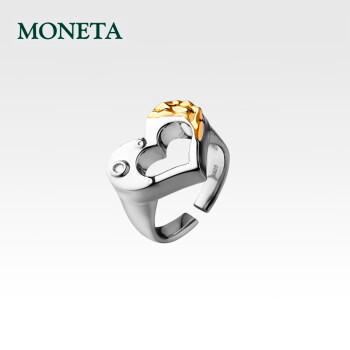 MONETA Junior夏之光同款戒指原创纯银男女指环送男女友情人节礼物