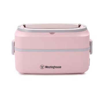 西屋WFH-C101 电热饭盒 电子蒸煮饭盒 便携式热饭神器 粉色 单位：套