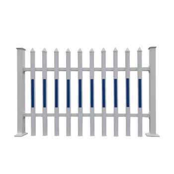和齐顺（Hikesun）WLSG-180 PVC塑钢围栏 高0.6-1.8米 可定制围栏高度 蓝色 计价单位:平方米