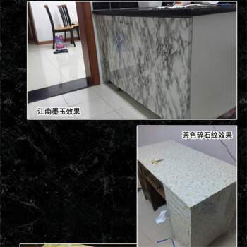 
                                        华庭丽娜 直接贴墙贴墙纸装修壁纸 仿大理石家具翻新贴 橱柜衣柜防水浴室装饰贴纸 汉白玉纹 122cm宽*1m长                