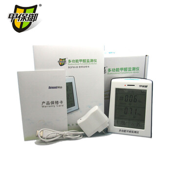 
                                                                                甲保御 甲醛检测仪家用甲醛测试仪器进口传感器室内空气质量检测TVOC无需校准多功能五合一                
