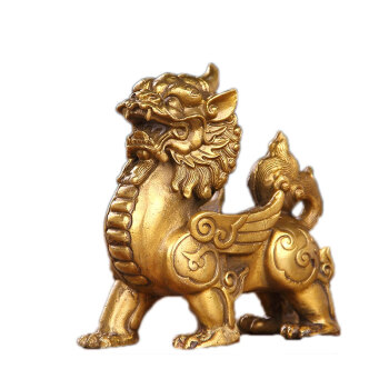 泰易居 黄铜貔貅摆件家装饰品吉祥工艺礼品摆设开业乔