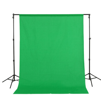 神牛摄影棉布拍照布绿布 背景布影楼绿幕拍摄蓝色纯色抠像布 绿色 3*6